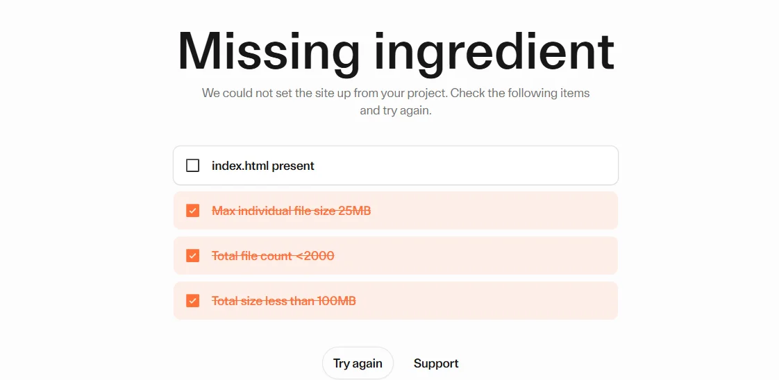 免注册一键部署静态网页！Cloudflare Drop 体验：入口文件必须命名为 index.html